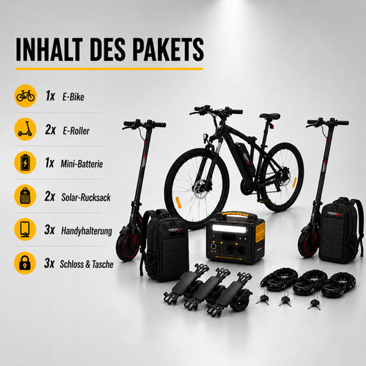 Eco E-Mobilität Station – Familien-Paket